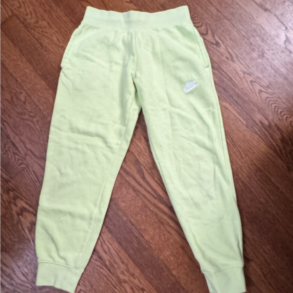 Nike Kids Light Green Joggers